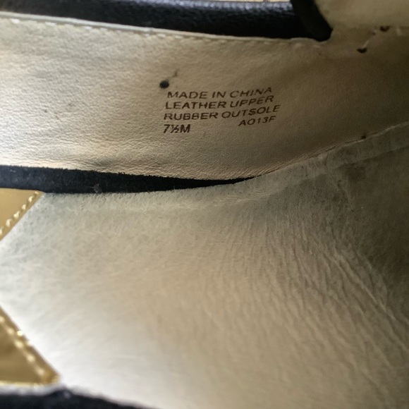 MICHAEL MICHAEL KORS Black Rory Loafer Wedge Pumps Size 7.5M EUC - Picture 4 of 11